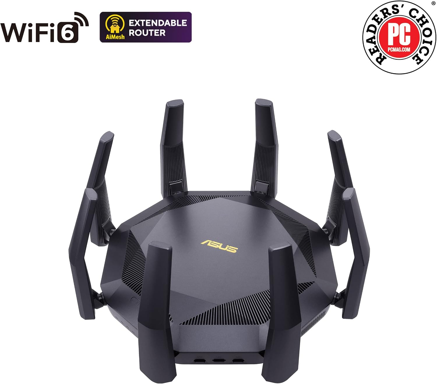 Asus - Brandclub - ASUS RT-AX89X (AX6000) Dual Band 12-Stream WiFi